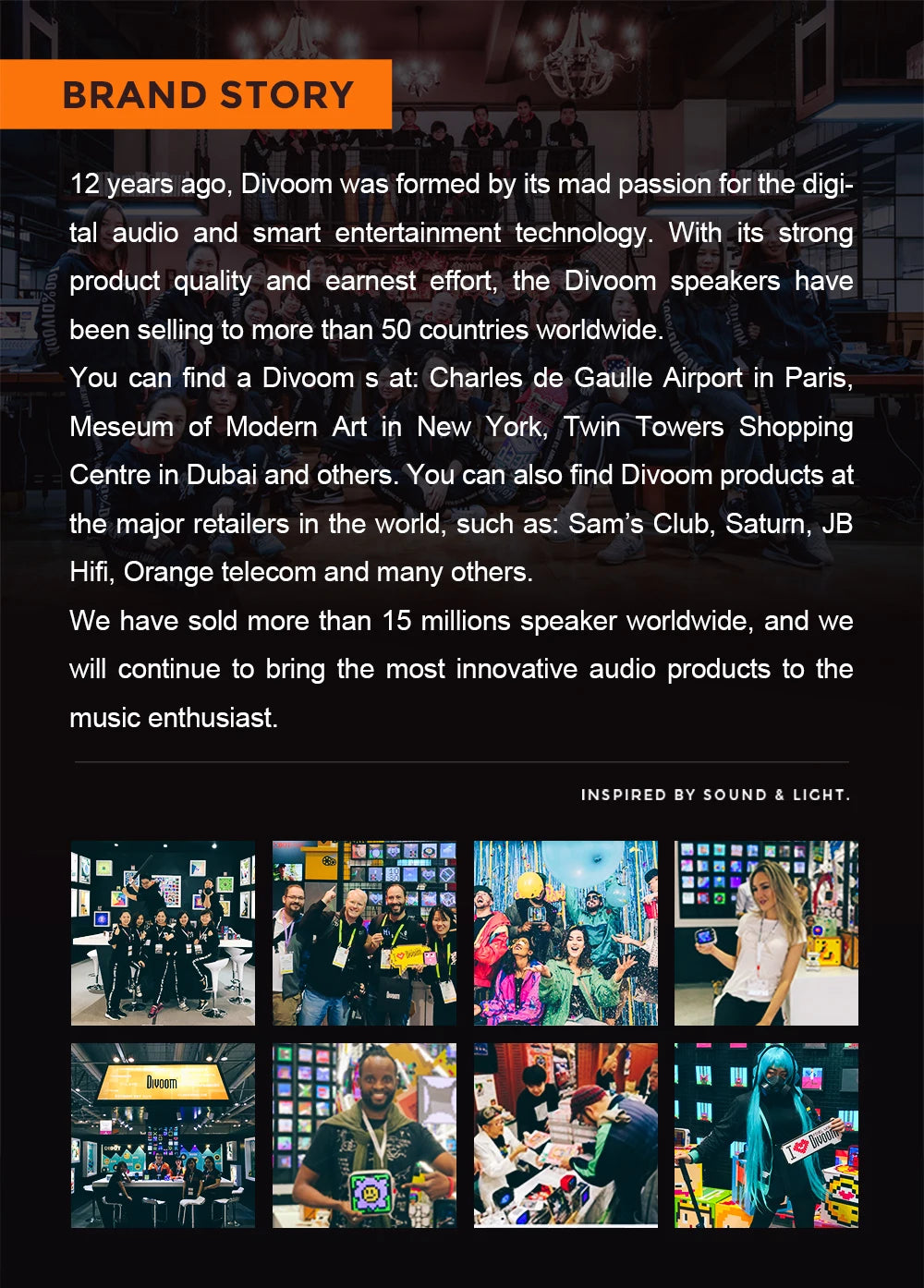 Divoom Ditoo-Pro Retro Pixel Art Bluetooth Portable Speaker Alarm Clock DIY LED Display Board, Cute Gift Home Light Decoration