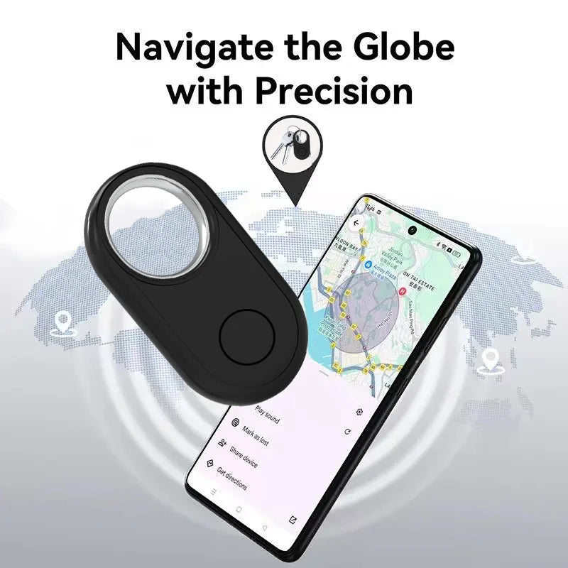 GPS Tracker for Samsung Xiaomi Android Work with Google Find Hub Bluetooth Locator Finder Global Positioning Anti-lost Smart Tag