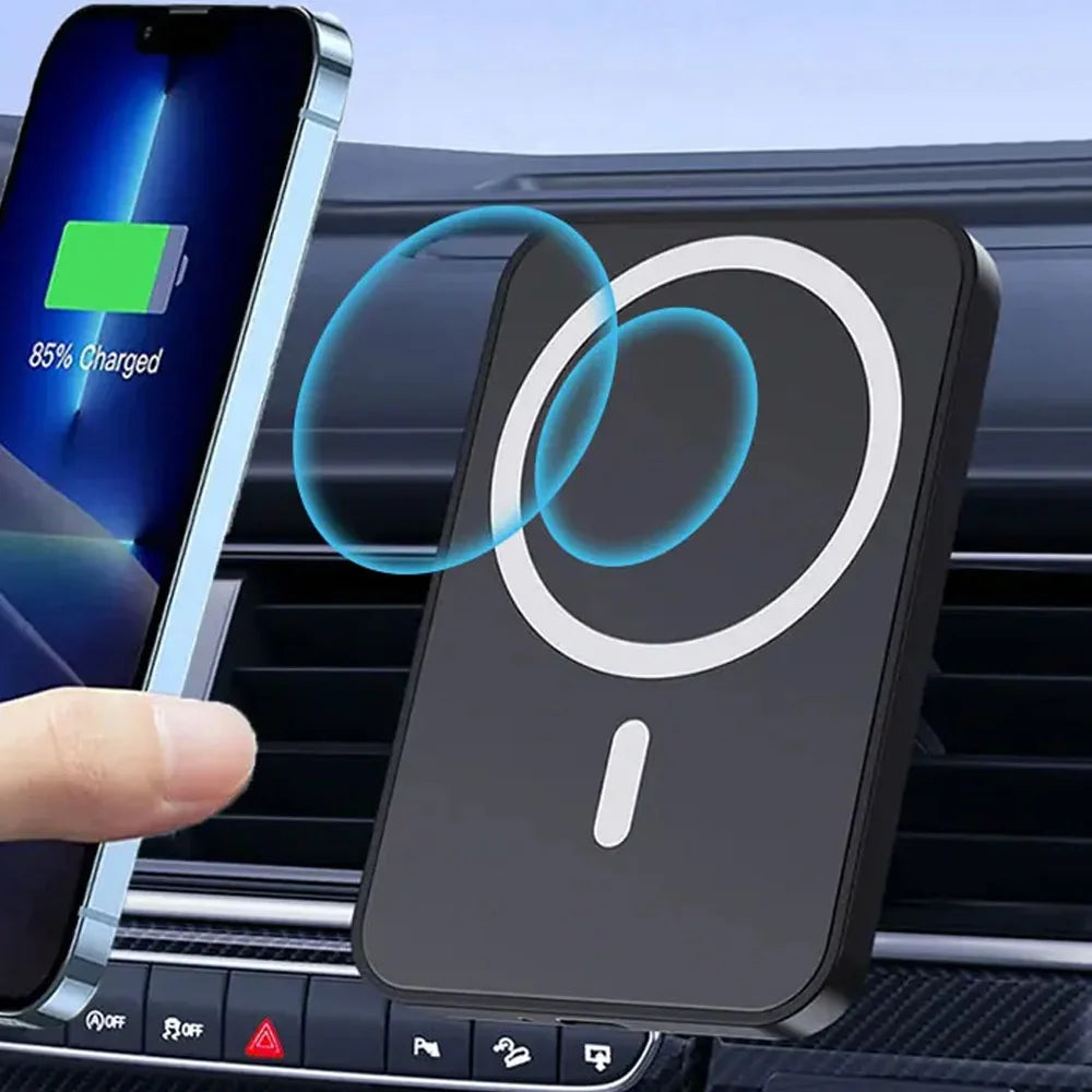 Magnetic Wireless Car Charger Air Outlet Phone Holder for iPhone17  16 15 14 13 12 Pro Max Fast Wireless Car Charging Station