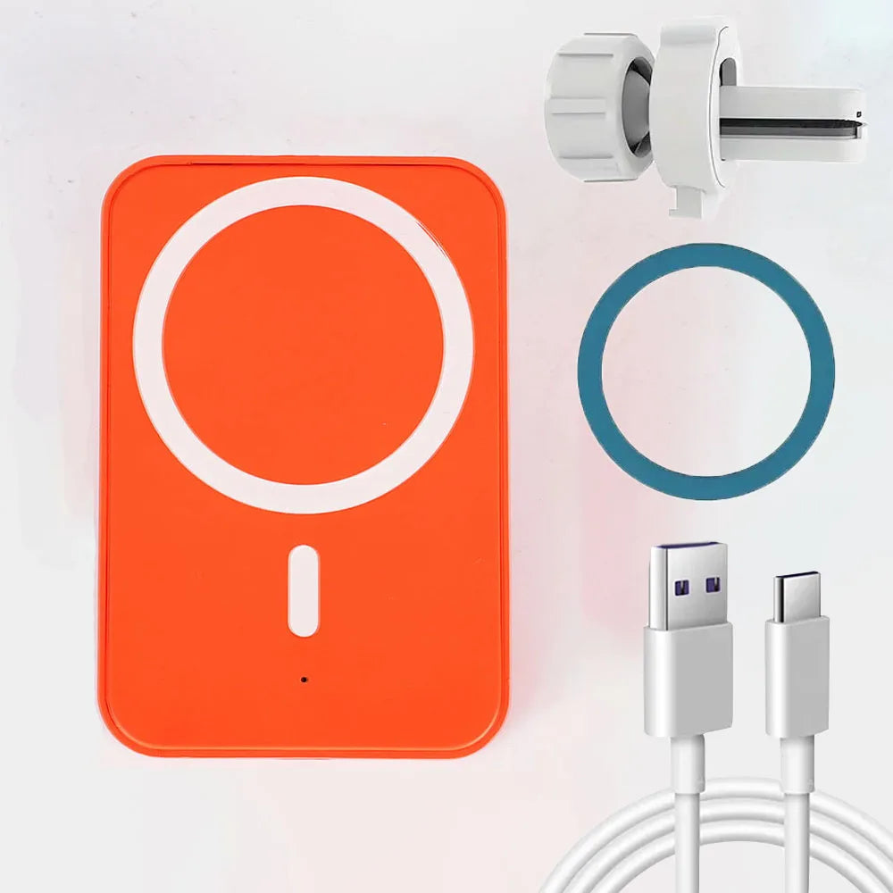 Magnetic Wireless Car Charger Air Outlet Phone Holder for iPhone17  16 15 14 13 12 Pro Max Fast Wireless Car Charging Station