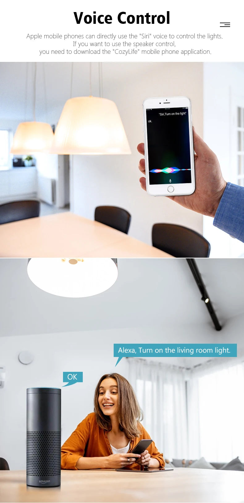 MFi Certified Homekit LED Smart WiFi Light Bulb Siri Voice APP Control RGBCW Night Lamp For Apple HomeKit App Alexa Google Home