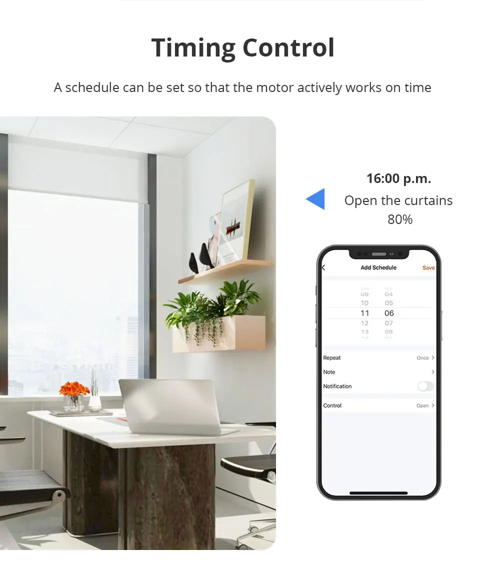 Zemismart Zigbee Roller Shade Blinds Motor for 17 25 28mm Tube Smart Electric Curtain Engine Works with Tuya Alexa Google Home