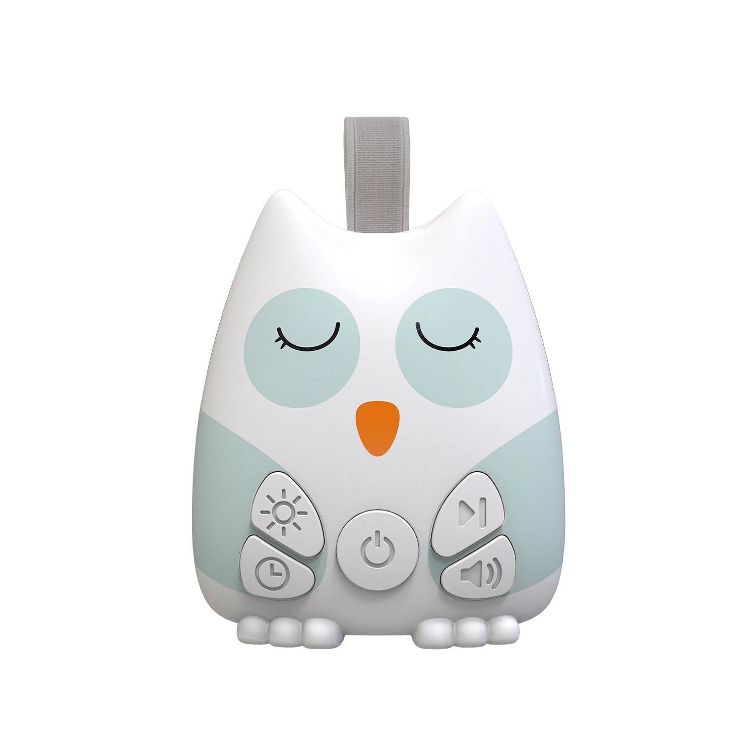 Portable White Noise Sound Machine for Baby 30 Soothing Sounds Crying Sensor for Infants with Night Light Timer Rechargeable