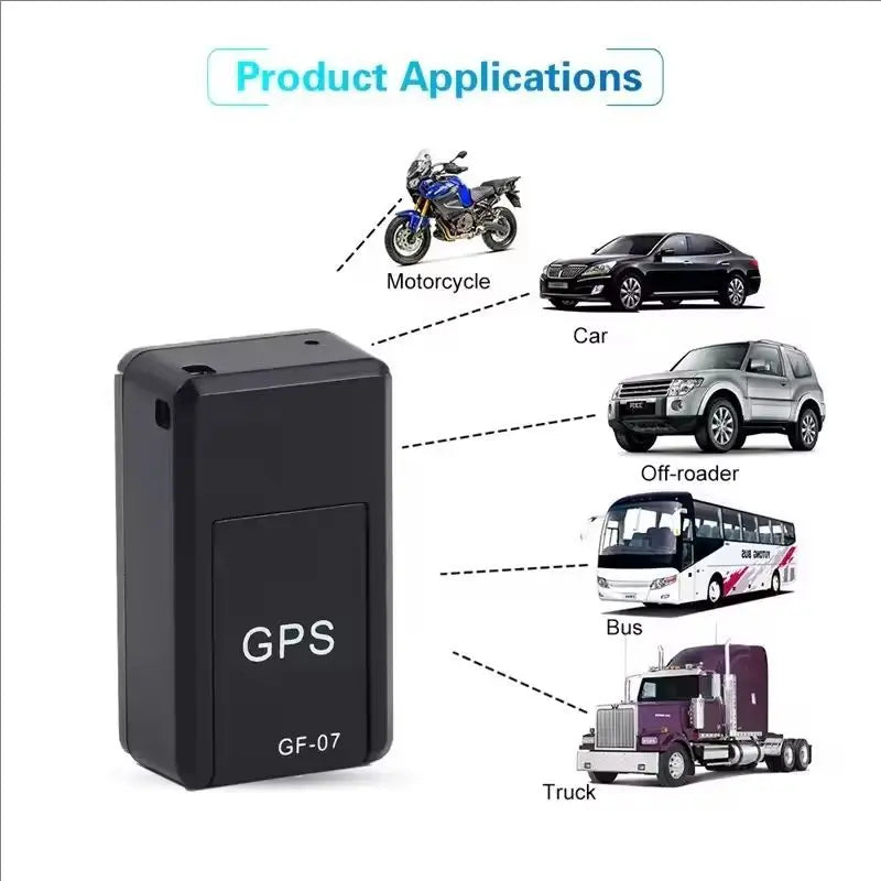 Mini GPS Locator Position APP GF07 Car GPS Tracker Magnetic Vehicle GPS Locator Anti-lost Anti-theft Alarm GPS Tracking Device