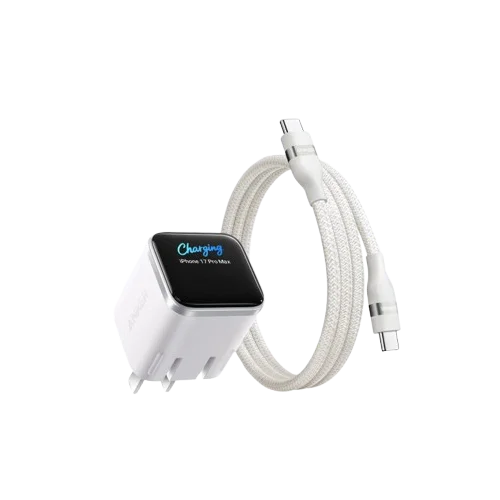 Anker Nano Smart 45W Type C Charger Fast Charging Compact and Foldable Plug USB C Charger Block for iphone 17 and more