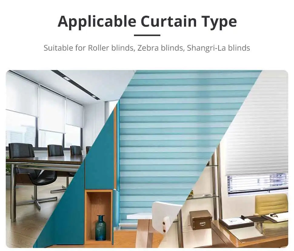 Zemismart Zigbee Roller Shade Blinds Motor for 17 25 28mm Tube Smart Electric Curtain Engine Works with Tuya Alexa Google Home