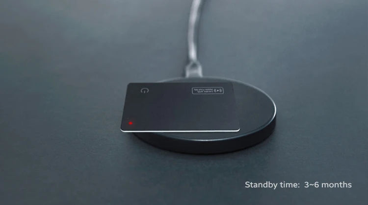 Wireless charger charging tracking card wallet locator smart mini tag for iphone device find my tag replacement