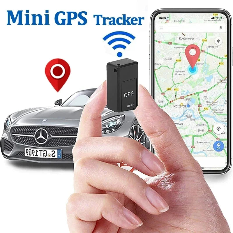 Mini GPS Locator Position APP GF07 Car GPS Tracker Magnetic Vehicle GPS Locator Anti-lost Anti-theft Alarm GPS Tracking Device