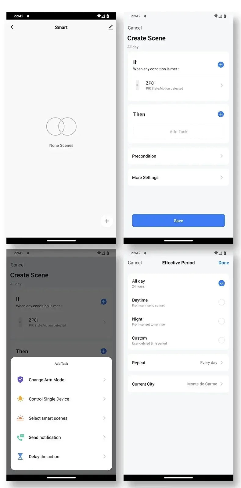 Tuya WiFI Motion Sensor PIR Smart Human Body Home Burglar Sensor APP Remote Control Smart Life For Smart Home Work With Alexa
