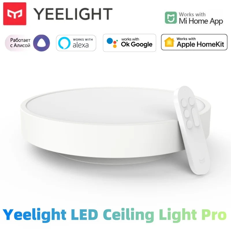 Global version Yeelight Smart LED Ceiling Light PRO Wifi Connection 2700-6500K Dimmable Smart Voice Control For Apple Homekit