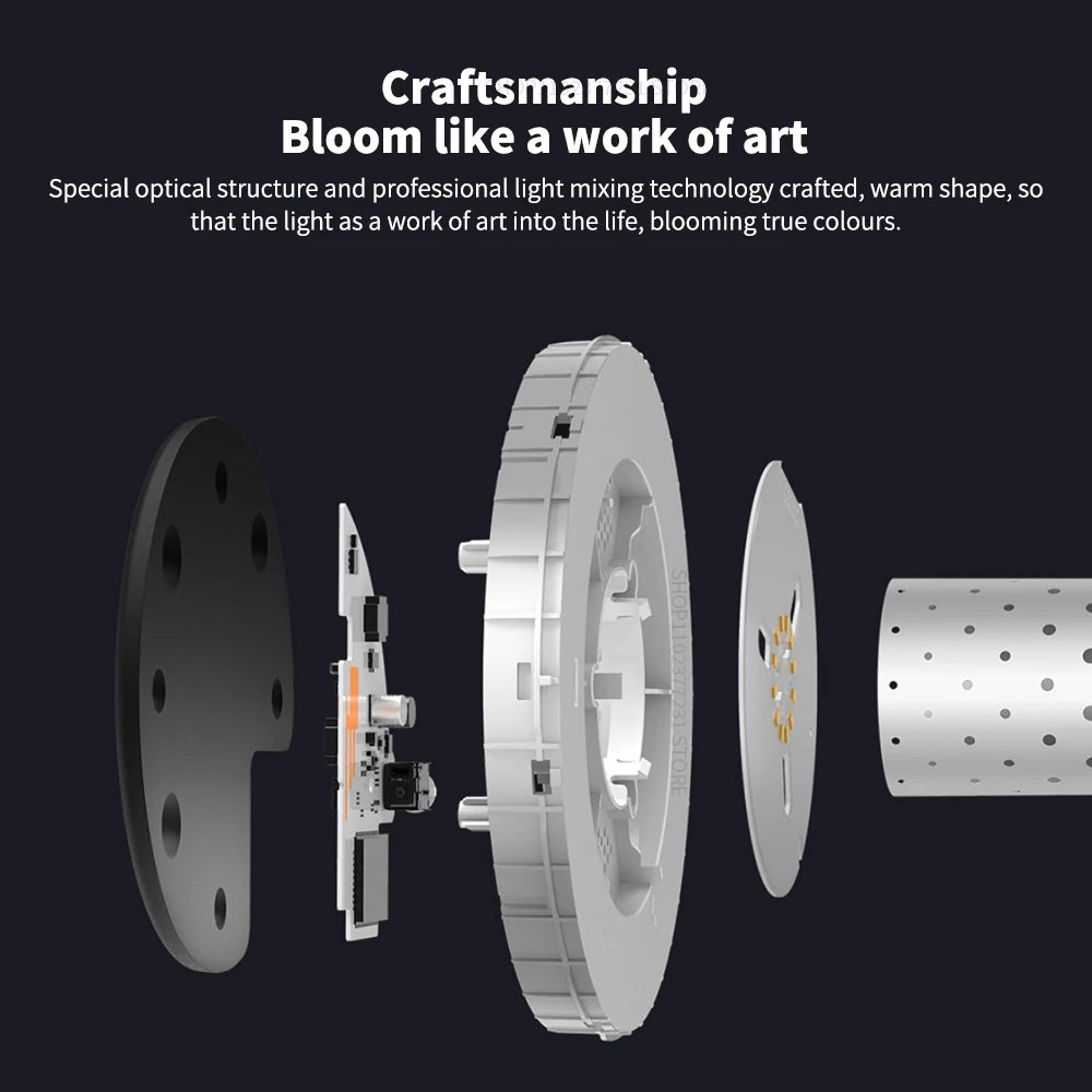 Bedside Lamp 2 Smart Table LED Night Light Colorful 400 Lumens Bluetooth WiFi Touch Control for Apple HomeKit Siri