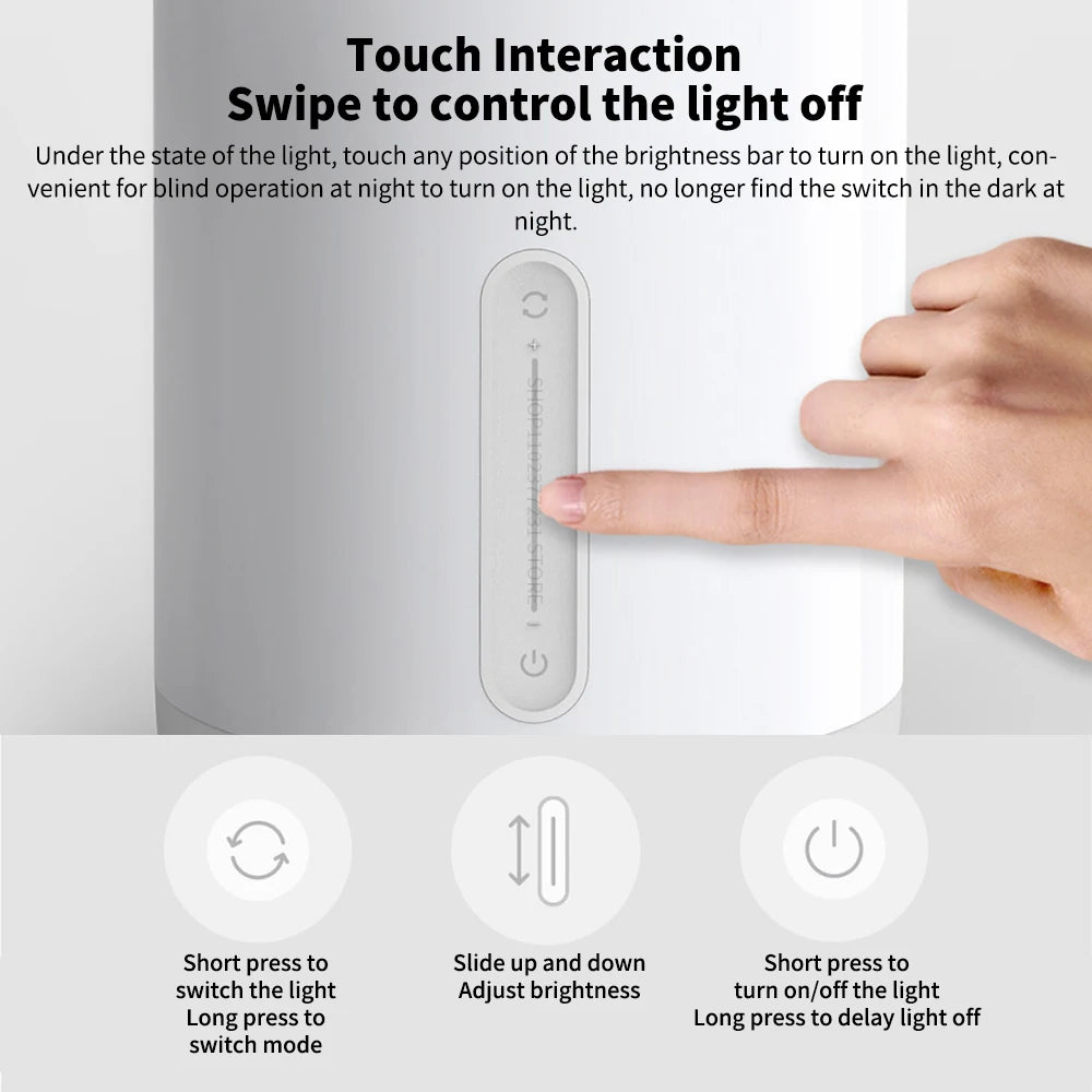 Bedside Lamp 2 Smart Table LED Night Light Colorful 400 Lumens Bluetooth WiFi Touch Control for Apple HomeKit Siri