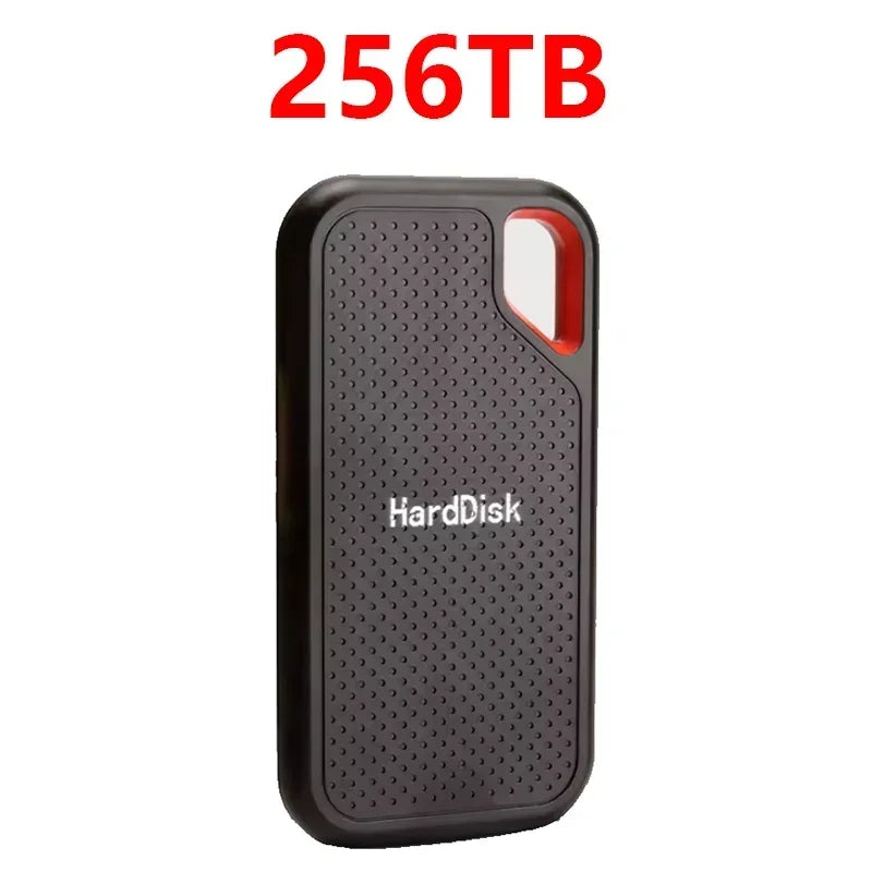High Speed Portable SSD 256TB External Solid State Drive 1TB 2TB External Hard Drive 4TB External Hard Disk For Laptop Mac Phone