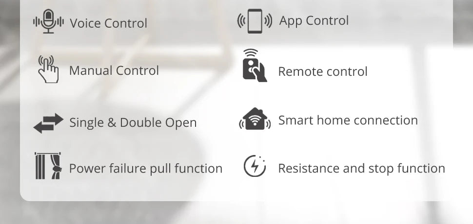 Zemismart Matter Over Thread Smart Curtain Motor Google Home App Samrtthings App Control Automatic Curtain System