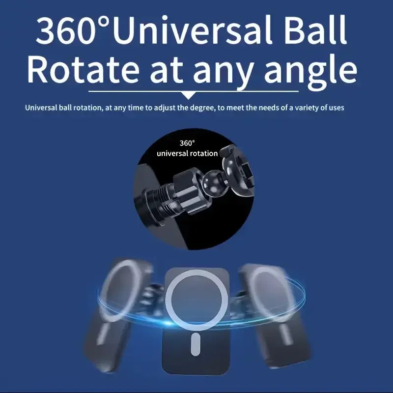 Magnetic Wireless Car Charger Air Outlet Phone Holder for iPhone17  16 15 14 13 12 Pro Max Fast Wireless Car Charging Station