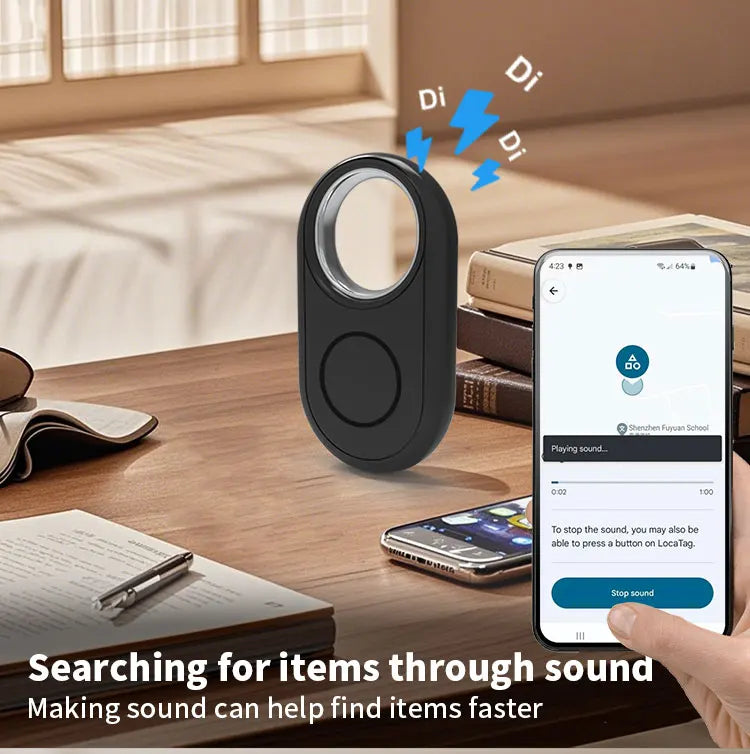GPS Tracker for Samsung Xiaomi Android Work with Google Find Hub Bluetooth Locator Finder Global Positioning Anti-lost Smart Tag