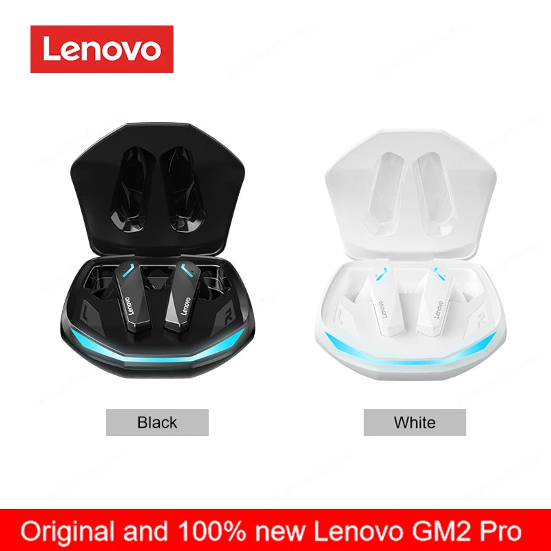 Original Lenovo GM2 Pro Earphone Bluetooth 5.3 Wireless Gaming Earbuds Low Latency HD Call Dual Mode Headphones With Mic GM2Pro