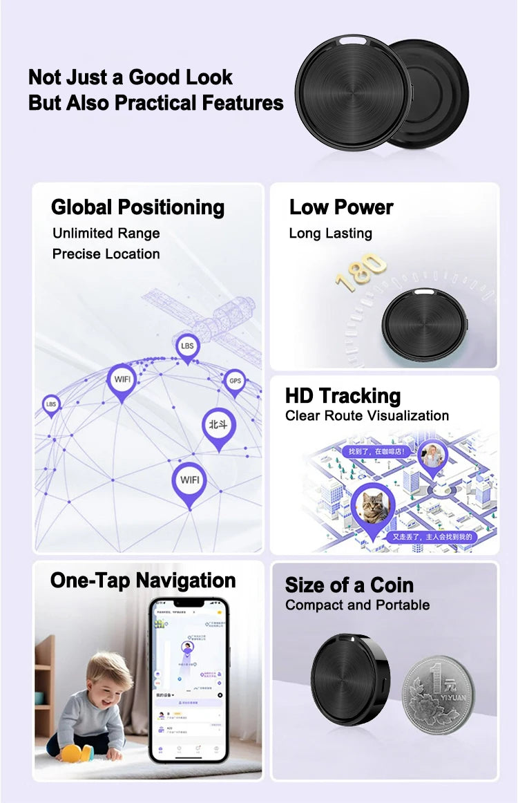 Work With Android Find Hub Bluetooth Gps Tracker Google Find My Airtag Keychain Smart Tag Smart Life Security Alarm free Shippin