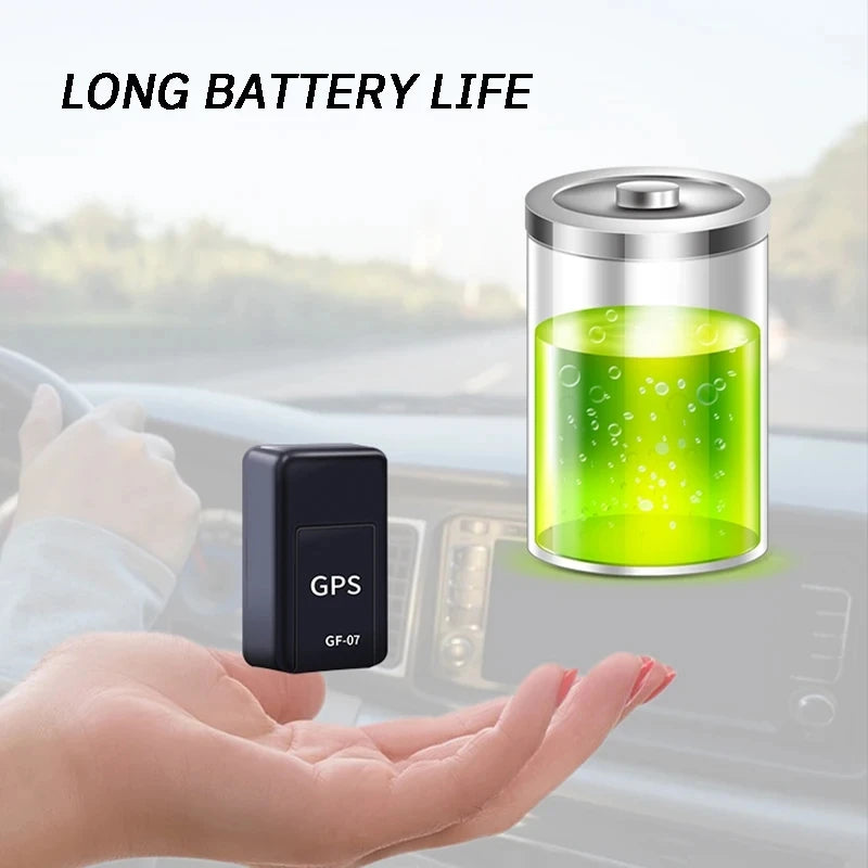 Mini GPS Locator Position APP GF07 Car GPS Tracker Magnetic Vehicle GPS Locator Anti-lost Anti-theft Alarm GPS Tracking Device