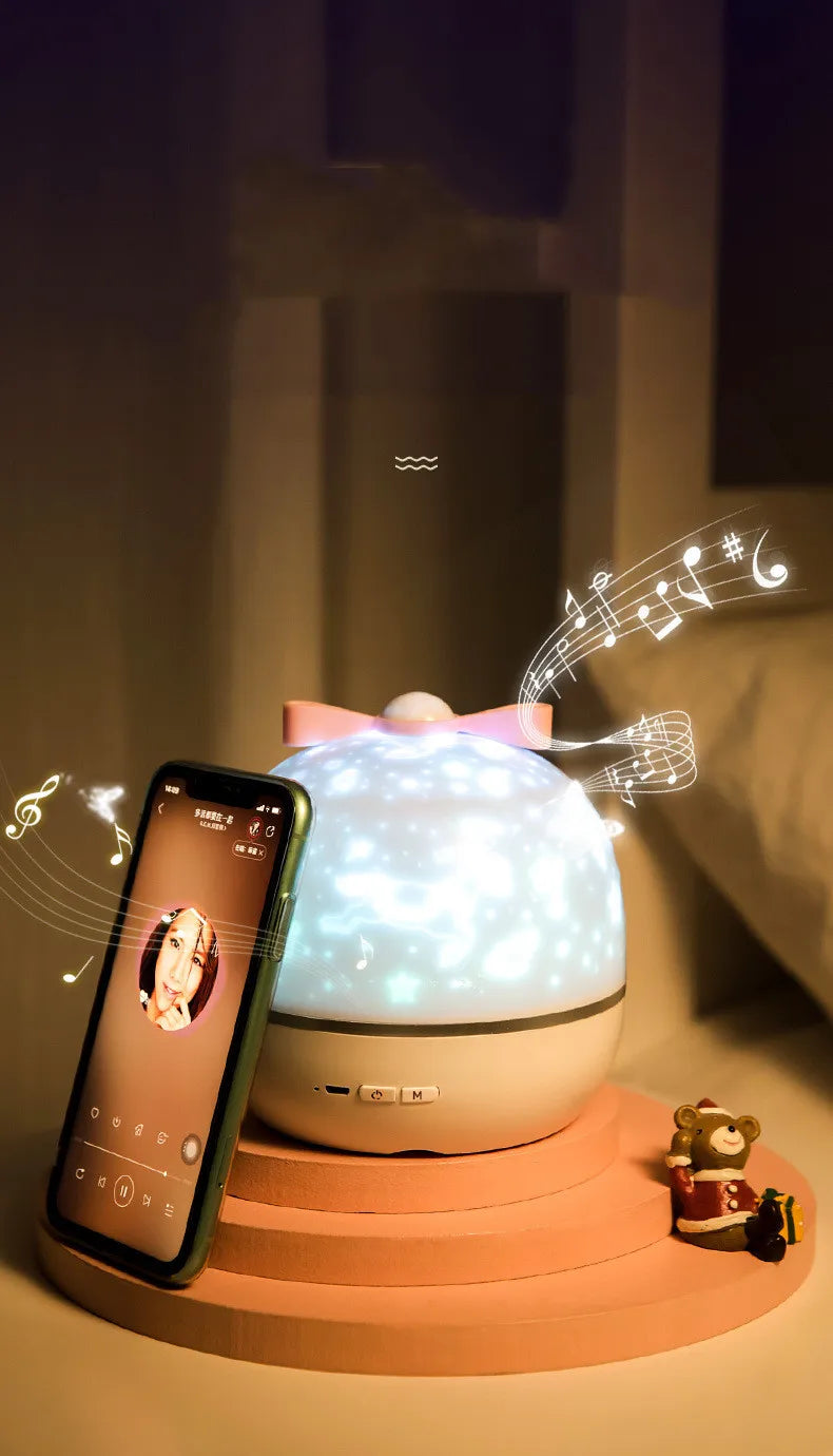 Kids Gift Projector Night Light Rechargeable 360 Adjustable Design Bedroom Nebula Galaxy Projector Lights Christmas Birthday