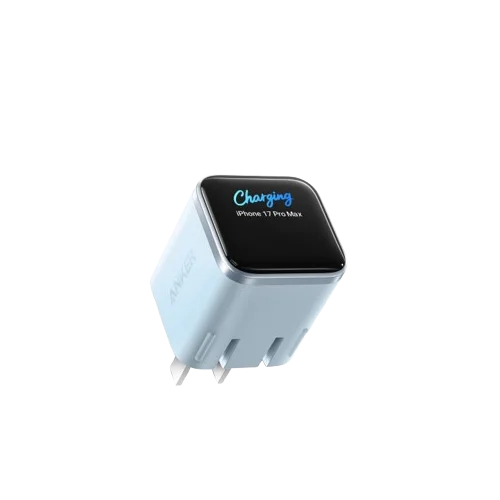 Anker Nano Smart 45W Type C Charger Fast Charging Compact and Foldable Plug USB C Charger Block for iphone 17 and more