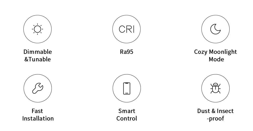Global version Yeelight Smart LED Ceiling Light PRO Wifi Connection 2700-6500K Dimmable Smart Voice Control For Apple Homekit