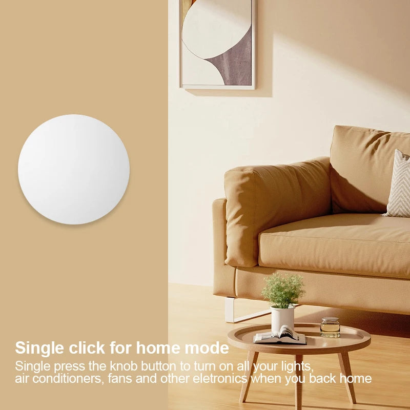 Tuya Zigbee Smart Wireless Button Switches Smart Life Intelligent Scene Linkage Switch Support Google Home Alexa Voice Control