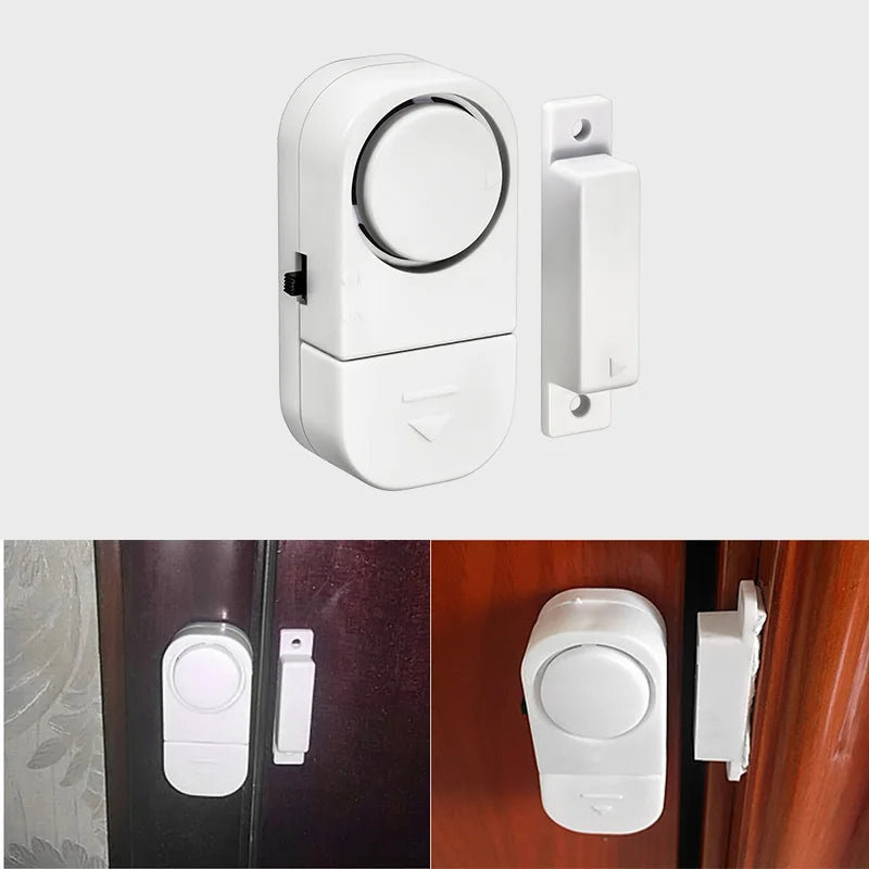 KERUI Door Window Sensor Independent Opening Magnetic Door Sensor 90db Wireless Security Alarm
