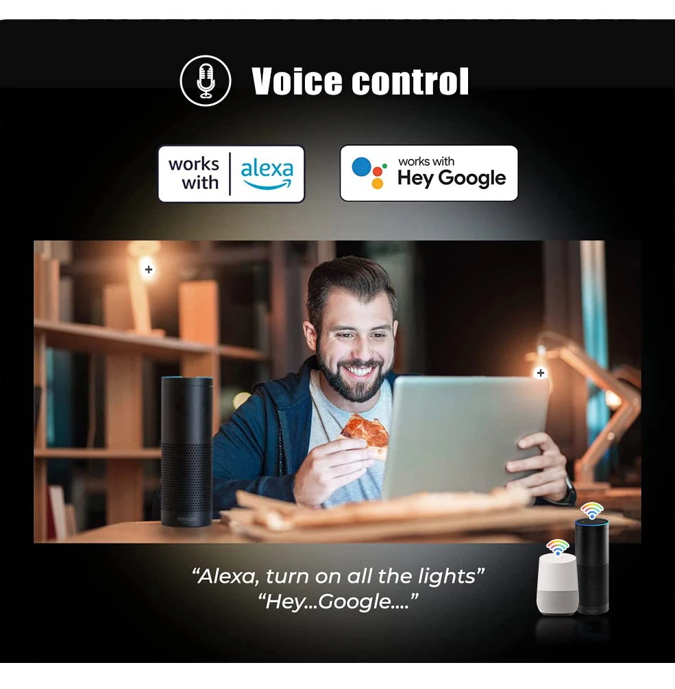 Ewelink E14 Smart Wifi Led Light Bulb Zigbee RGBCW Candle Lamp Works With Alexa Amazon Google Home Yandex Alice Smartthings