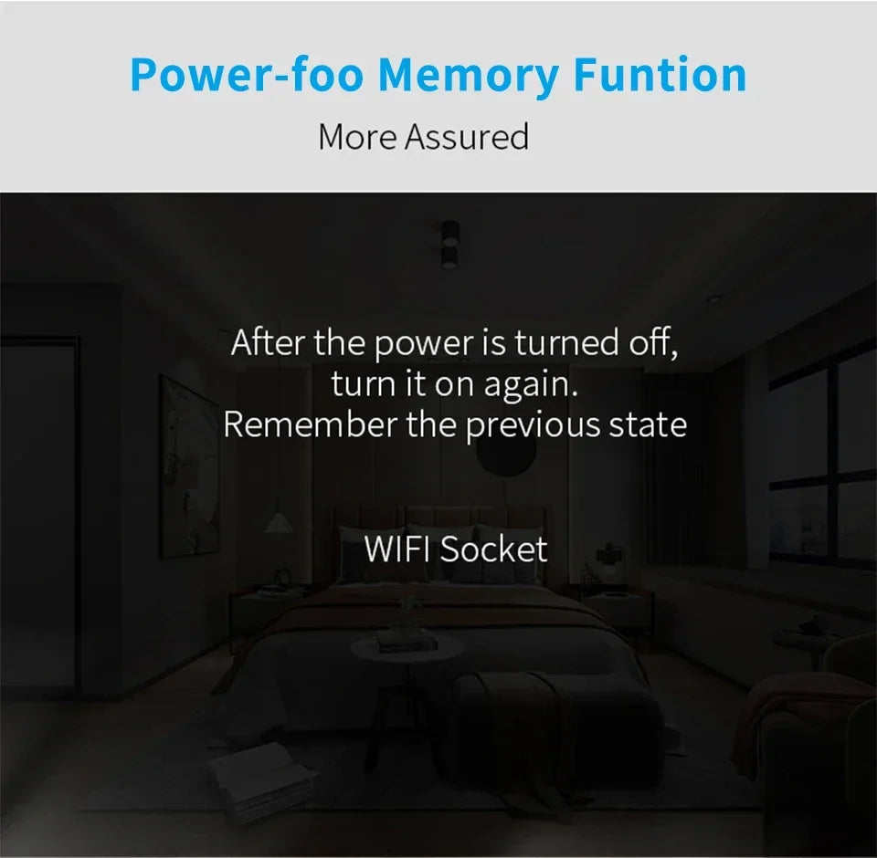 Tuya Smart Socket EU WiFi Smart Plug 16A AC100-240V with Power Monitoring Outlet Alexa Google Home Voice Control Smart Life APP