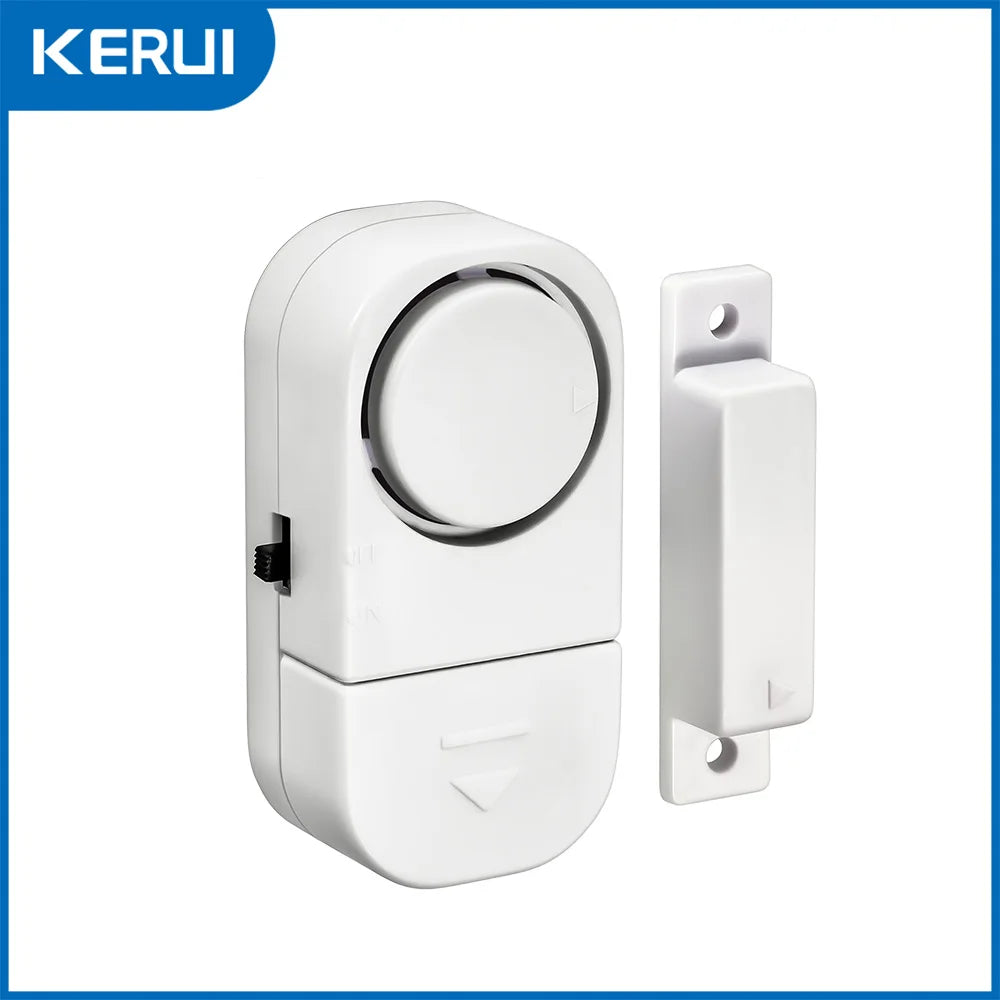 KERUI Door Window Sensor Independent Opening Magnetic Door Sensor 90db Wireless Security Alarm