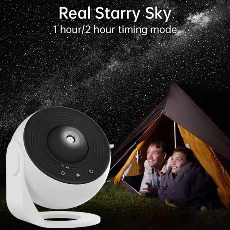 Hot Selling Starry Sky Planetarium Lamp 360° Rotate Galaxy Night Light Projector for Kids Room Valentine’s Gift Bedroom Decor