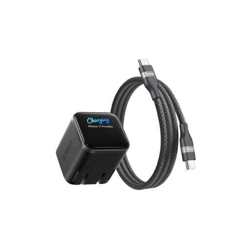 Anker Nano Smart 45W Type C Charger Fast Charging Compact and Foldable Plug USB C Charger Block for iphone 17 and more