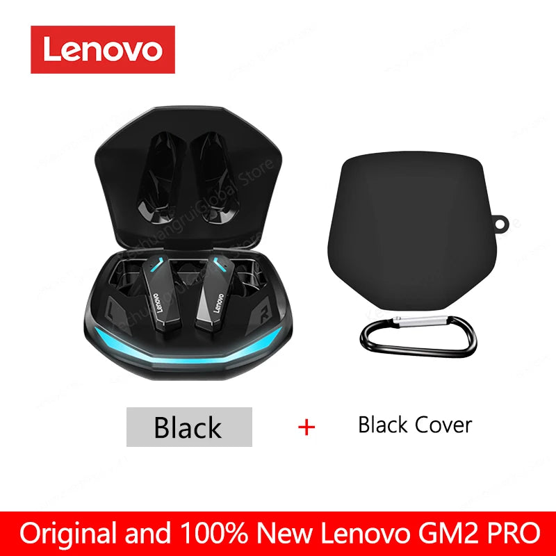 Original Lenovo GM2 Pro Earphone Bluetooth 5.3 Wireless Gaming Earbuds Low Latency HD Call Dual Mode Headphones With Mic GM2Pro