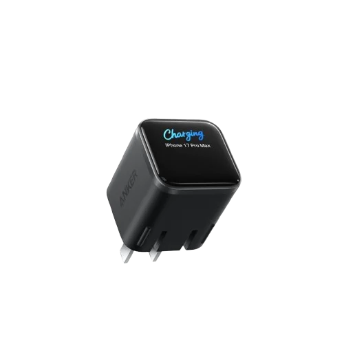 Anker Nano Smart 45W Type C Charger Fast Charging Compact and Foldable Plug USB C Charger Block for iphone 17 and more